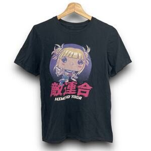 Funko Pop! Small My Hero Academia Himiko Toga Anime Graphic Tee Shirt Black